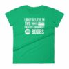 I Believe In The 1st Amendment And Boobs Funny Women's T-Shirt - Image 10