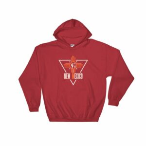 New Mexico Land of Enchantment Zia Sun State Hooded Sweatshirt - Image 7