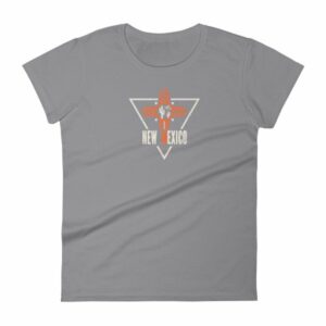 New Mexico Land of Enchantment Zia Sun State Woman's T-Shirt - Image 5
