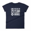 I Believe In The 1st Amendment And Boobs Funny Women's T-Shirt - Image 4