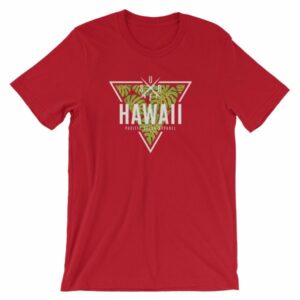Hawaii State Cool Crossed Surfboards Tropical T-Shirt - Image 12