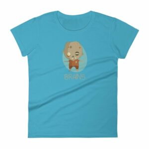 Zombie Brains Cute Funny Creepy Halloween Women's T-Shirt - Image 13