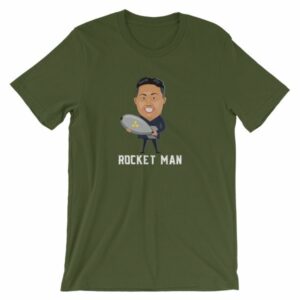 Kim Jong Un North Koreas Rocket Man Funny T-Shirt - Image 5