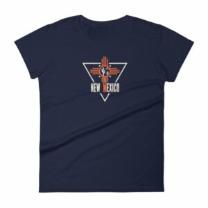 New Mexico Land of Enchantment Zia Sun State Woman's T-Shirt - Image 4
