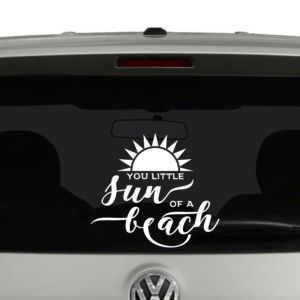 You Little Son Of A Beach Vinyl Decal Sticker