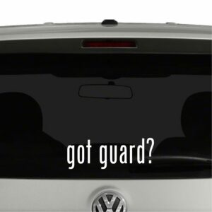 Got Guard? Color Guard Support Vinyl Decal Sticker Got Milk Parody