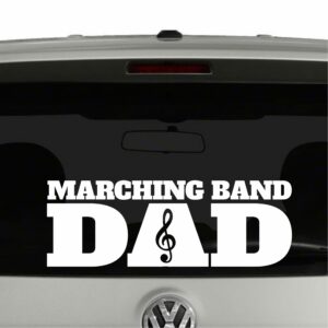 Marching Band DAD Treble Vinyl Decal Sticker