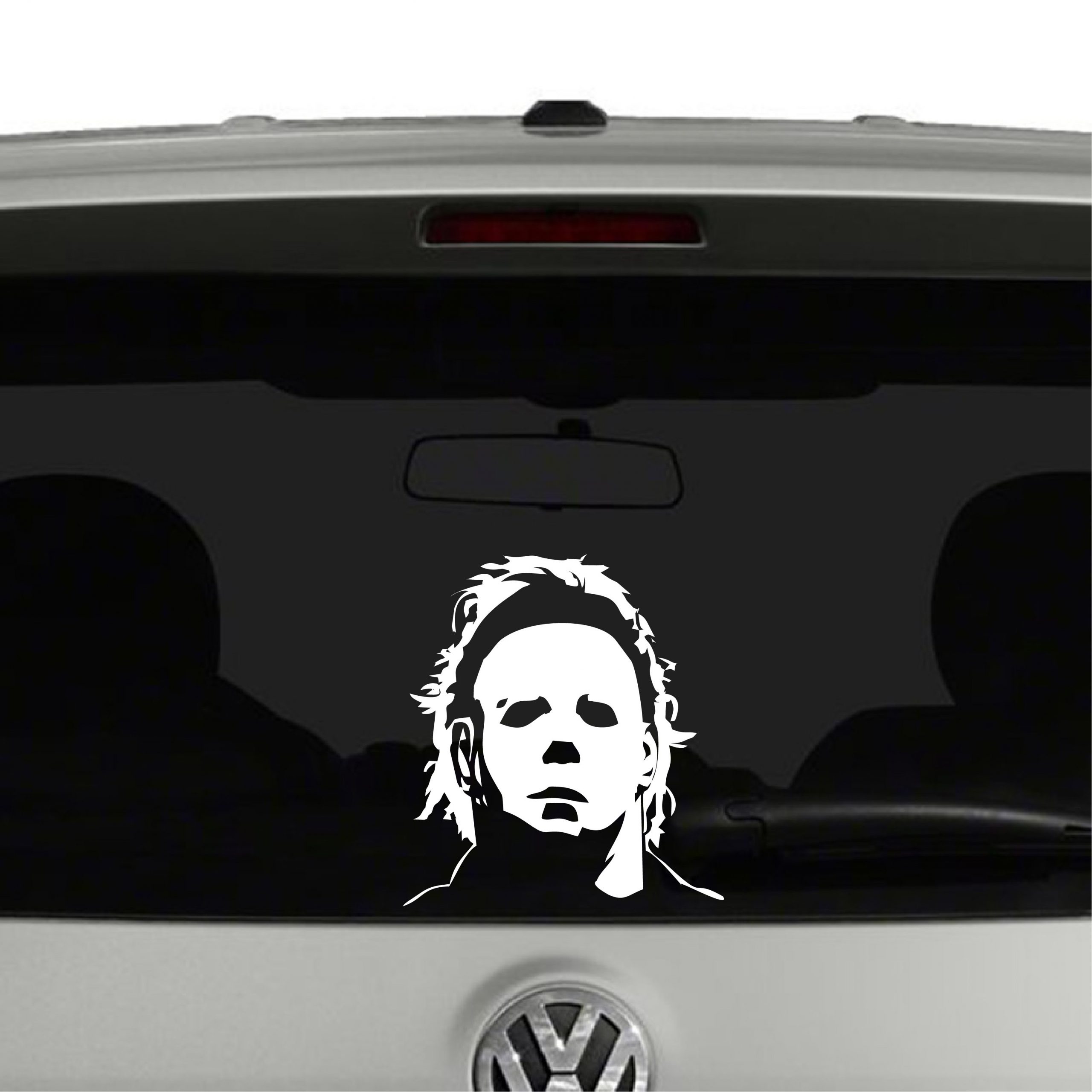 Michael Myers Mask Halloween Inspired Vinyl Decal Sticker • Cosmic ...