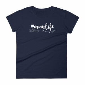 #MomLife Mommy Boho Arrows Mom Life Hashtag Woman's T-Shirt - Image 4
