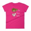 I Like Your Balls Funny Festive Christmas Ornament Woman's T-Shirt - Image 16
