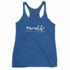 #MomLife Mommy Boho Arrows Mom Life Hashtag Women's Racerback Tank - Image 9