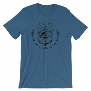 Pirate Cat Yo Ho Ho And A Bottle Of Rum Funny Cat T-Shirt - Image 4
