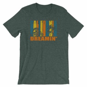 California Dreamin' Vintage Retro Style Sun and Surf T-Shirt - Image 4
