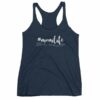 #MomLife Mommy Boho Arrows Mom Life Hashtag Women's Racerback Tank - Image 5