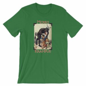 Merry Krampus Vintage Gruss vom Krampus T-Shirt - Image 9