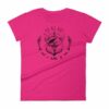 Pirate Cat Yo Ho Ho And A Bottle Of Rum Funny Cat Woman's T-Shirt - Image 12