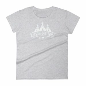 Raising My Tribe Boho Mom Dad Life Family Women's T-Shirt - Image 7
