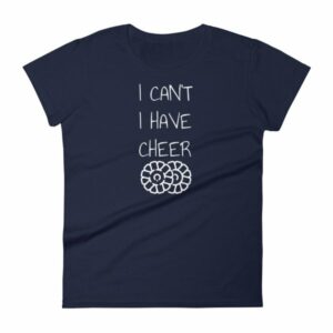 Cheerleading I Can’t I Have Guard Marching Band Cheer Leader Woman's T-Shirt - Image 4