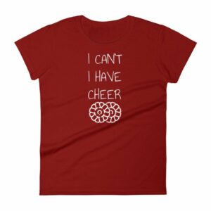 Cheerleading I Can’t I Have Guard Marching Band Cheer Leader Woman's T-Shirt - Image 14