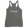 #MomLife Mommy Boho Arrows Mom Life Hashtag Women's Racerback Tank - Image 4