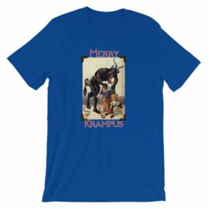 Merry Krampus Vintage Gruss vom Krampus T-Shirt - Image 12