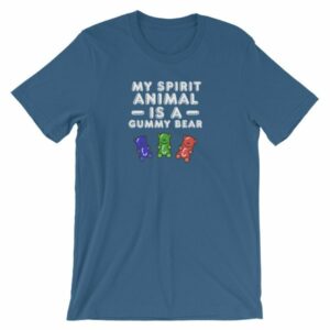 My Spirit Animal Is A Gummy Bear Fun Colorful Candy T-Shirt - Image 10