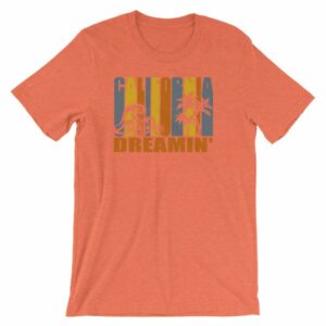 California Dreamin' Vintage Retro Style Sun and Surf T-Shirt - Image 14