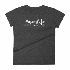 #MomLife Mommy Boho Arrows Mom Life Hashtag Woman's T-Shirt - Image 3
