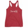 #MomLife Mommy Boho Arrows Mom Life Hashtag Women's Racerback Tank - Image 13
