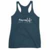 #MomLife Mommy Boho Arrows Mom Life Hashtag Women's Racerback Tank - Image 3