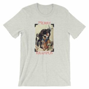 Merry Krampus Vintage Gruss vom Krampus T-Shirt - Image 11