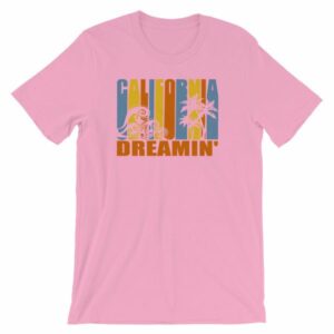 California Dreamin' Vintage Retro Style Sun and Surf T-Shirt - Image 17