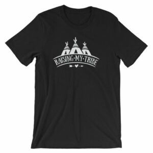 Raising My Tribe Boho Mom Dad Life Family T-Shirt