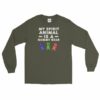 My Spirit Animal Is A Gummy Bear Fun Colorful Candy Long Sleeve T-Shirt - Image 3