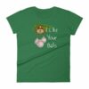 I Like Your Balls Funny Festive Christmas Ornament Woman's T-Shirt - Image 8