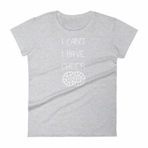Cheerleading I Can’t I Have Guard Marching Band Cheer Leader Woman's T-Shirt - Image 7