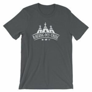 Raising My Tribe Boho Mom Dad Life Family T-Shirt - Image 6