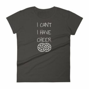 Cheerleading I Can’t I Have Guard Marching Band Cheer Leader Woman's T-Shirt - Image 2