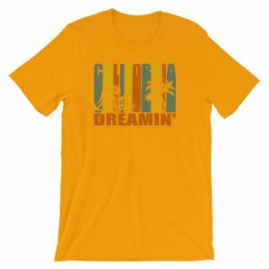 California Dreamin' Vintage Retro Style Sun and Surf T-Shirt - Image 15
