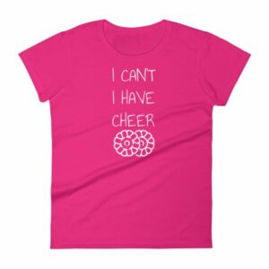 Cheerleading I Can’t I Have Guard Marching Band Cheer Leader Woman's T-Shirt - Image 16