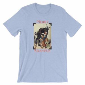 Merry Krampus Vintage Gruss vom Krampus T-Shirt - Image 13
