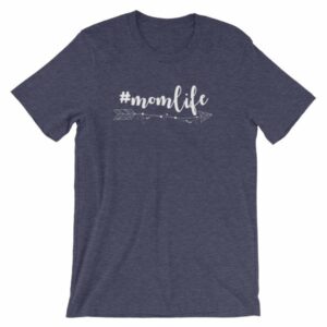 #MomLife Mommy Boho Arrows Mom Life Hashtag T-Shirt - Image 5