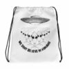 Alien Invasion We Don't Believe In Humans Drawstring bag