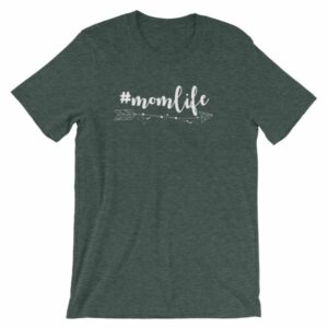 #MomLife Mommy Boho Arrows Mom Life Hashtag T-Shirt - Image 4