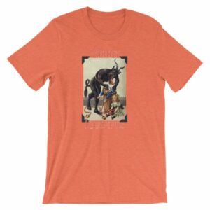 Merry Krampus Vintage Gruss vom Krampus T-Shirt - Image 14