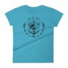 Pirate Cat Yo Ho Ho And A Bottle Of Rum Funny Cat Woman's T-Shirt - Image 10