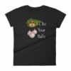 I Like Your Balls Funny Festive Christmas Ornament Woman's T-Shirt