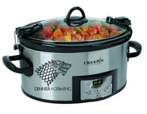 Dinner Is Coming Crock Pot Game of Thrones Inspired Vinyl Decal Sticker