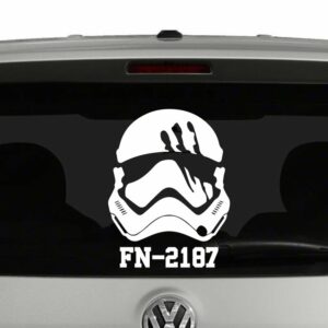 Finn Stormtrooper FN-2187 Star Wars Inspired Vinyl Decal Sticker