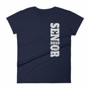 Senior Class of 2018 Graduation Woman's T-Shirt - Image 4